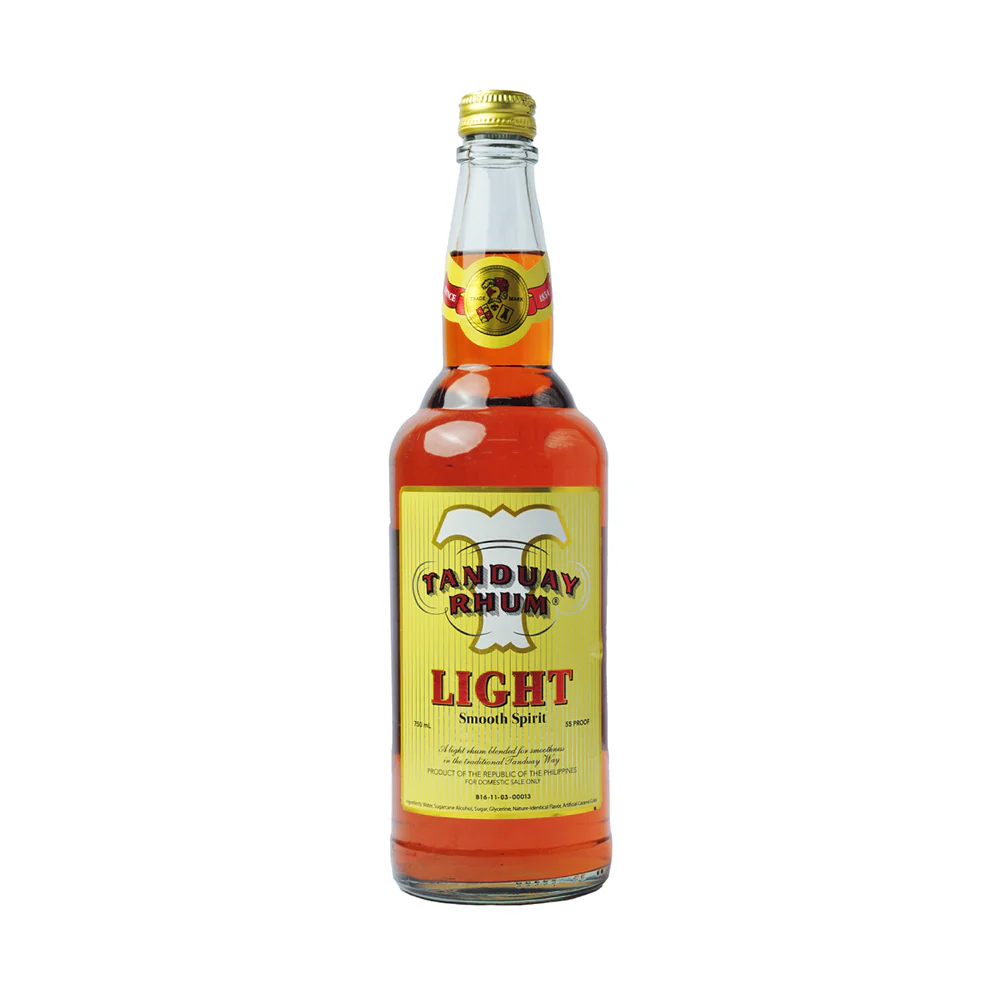 Tanduay Rhum Light 750ml - Image 2