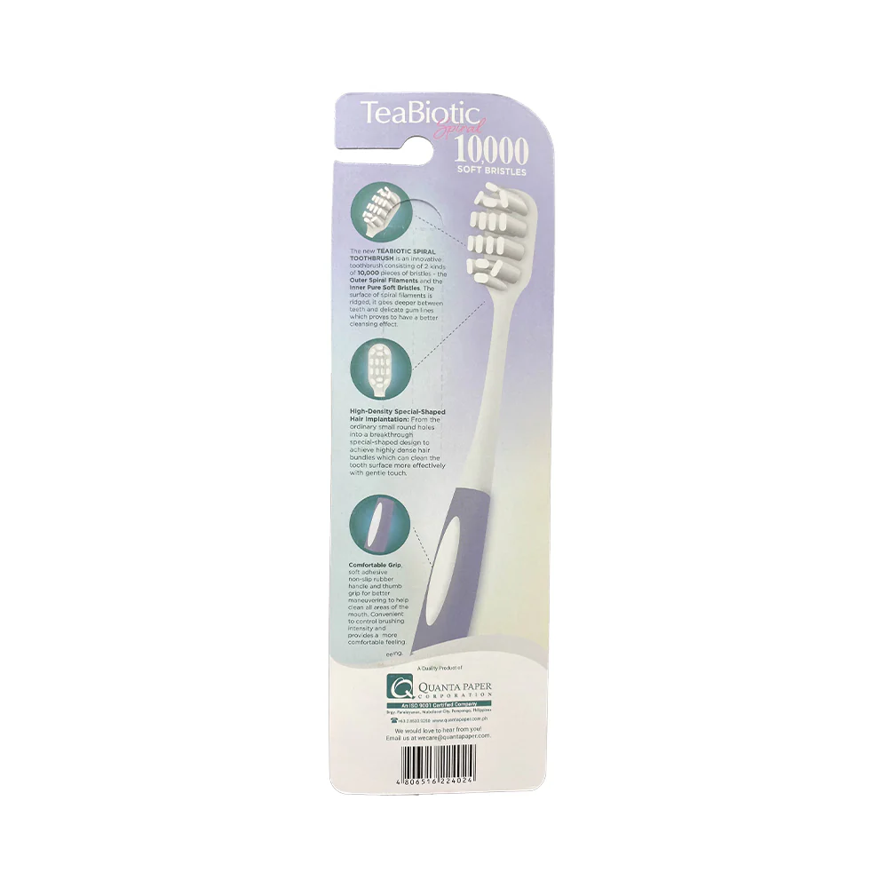 TeaBioticSpiral Toothbrush 2's - Image 2