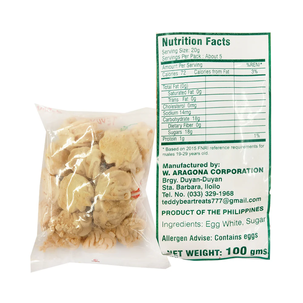 Teddy Bear Treats Merengue 20's - Image 2