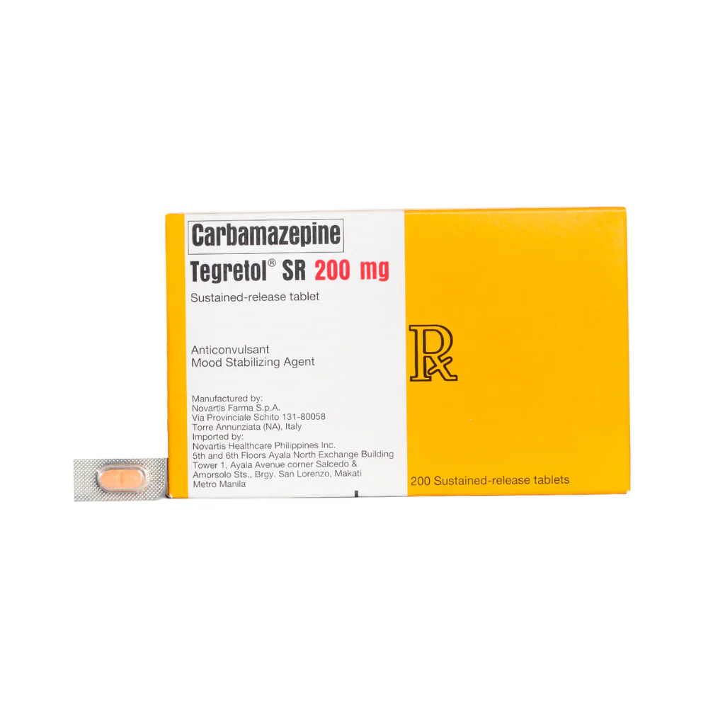 Tegretol Sr Carbamazepine 200mg Tablet By 1's - Image 2