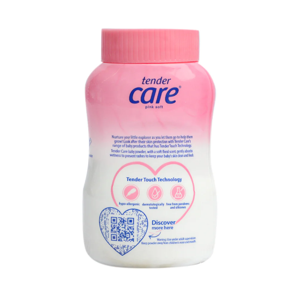 Tender Care Talc Baby Fresh/Pink Soft 50g - Image 2