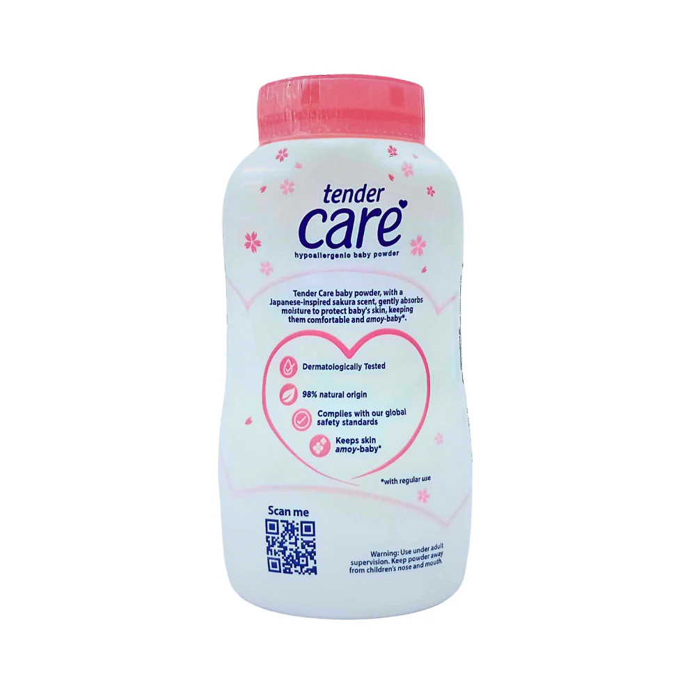 Tender Care Baby Powder Sakura Scent 100g - Image 2