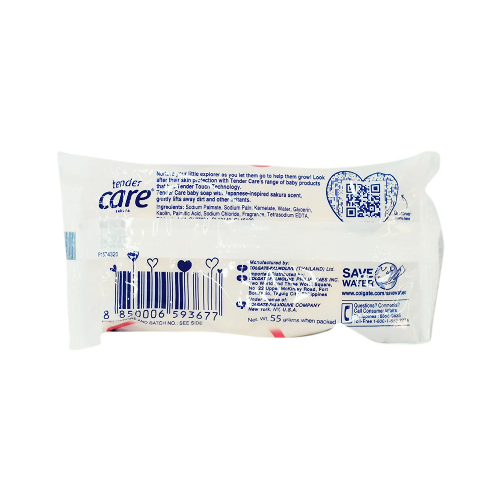 Tender Care Baby Soap Sakura Scent 55g - Image 2