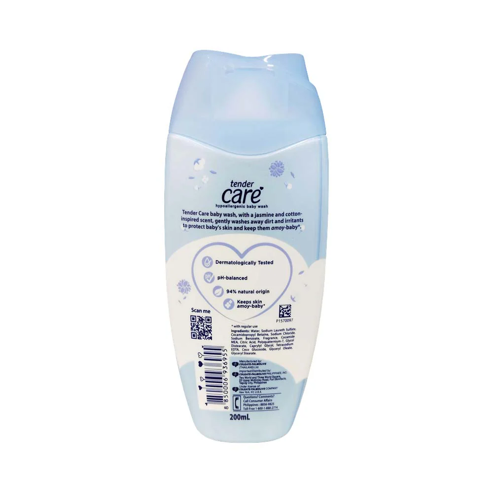 Tender Care Baby Wash Jasmine Cotton 200ml - Image 2
