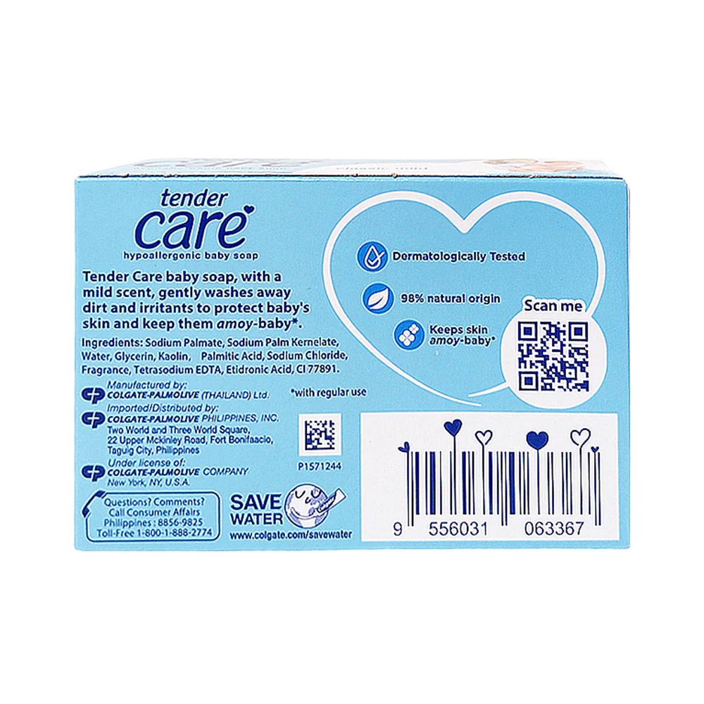 Tender Care Classic Mild Baby Soap 115g - Image 2