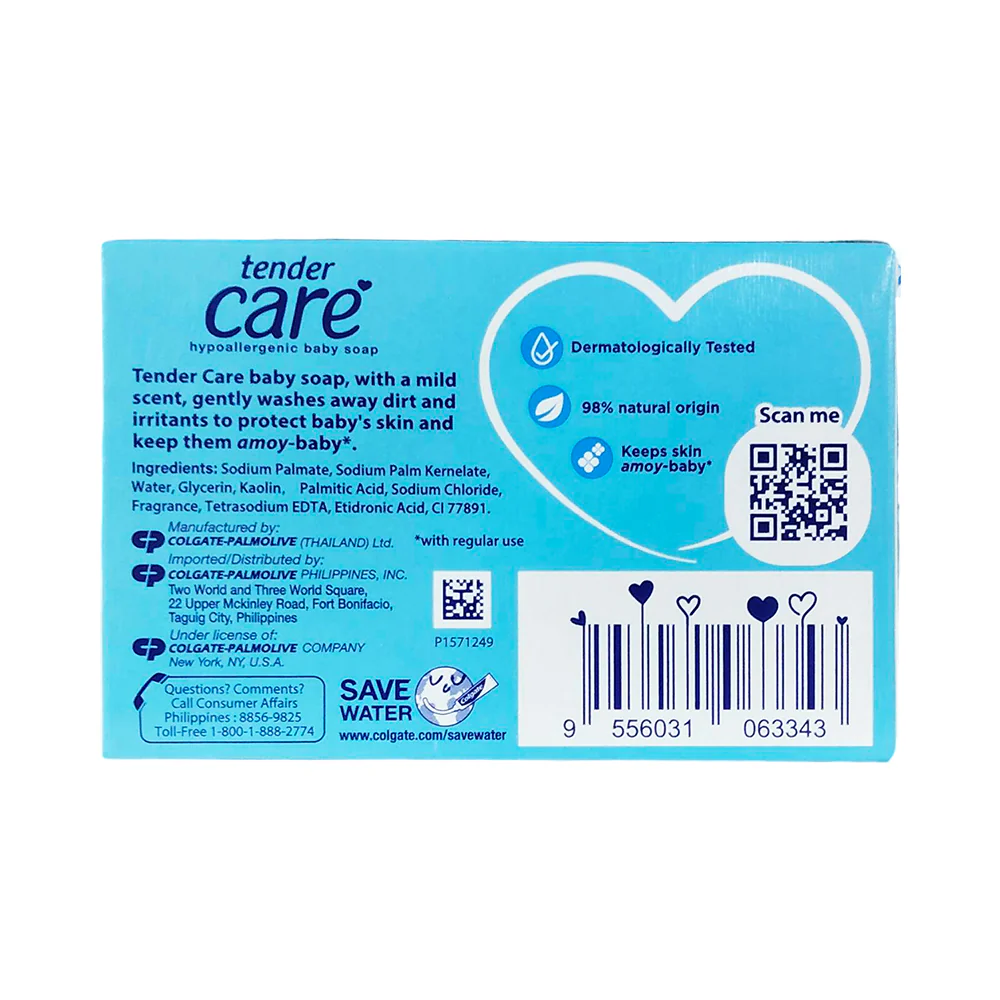 Tender Care Classic Mild Baby Soap 80g - Image 2