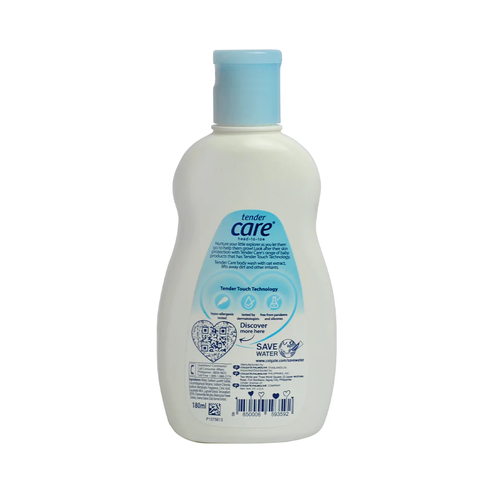 Tender Care Head to Toe Baby Wash And Shampoo 180ml - Image 2