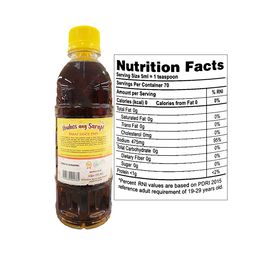 Tentay Fish Sauce (Patis) - Image 2