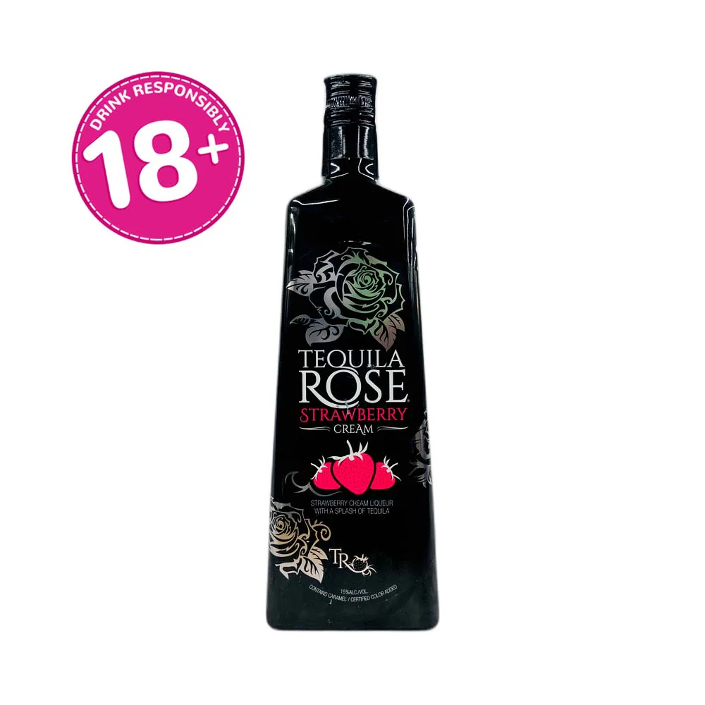 Tequilla Rose Strawberry Cream 750ml - Image 2