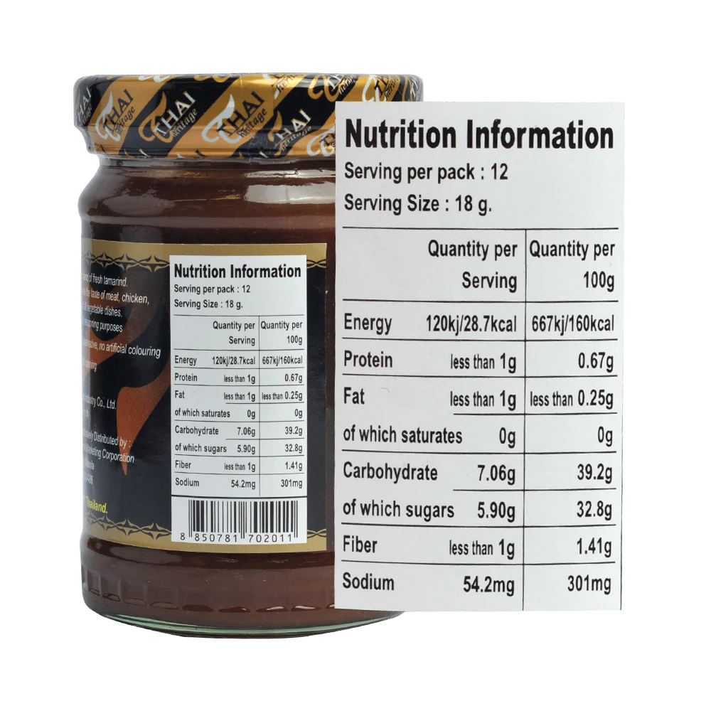 Thai Heritage Tamarind Paste 220ml - Image 2