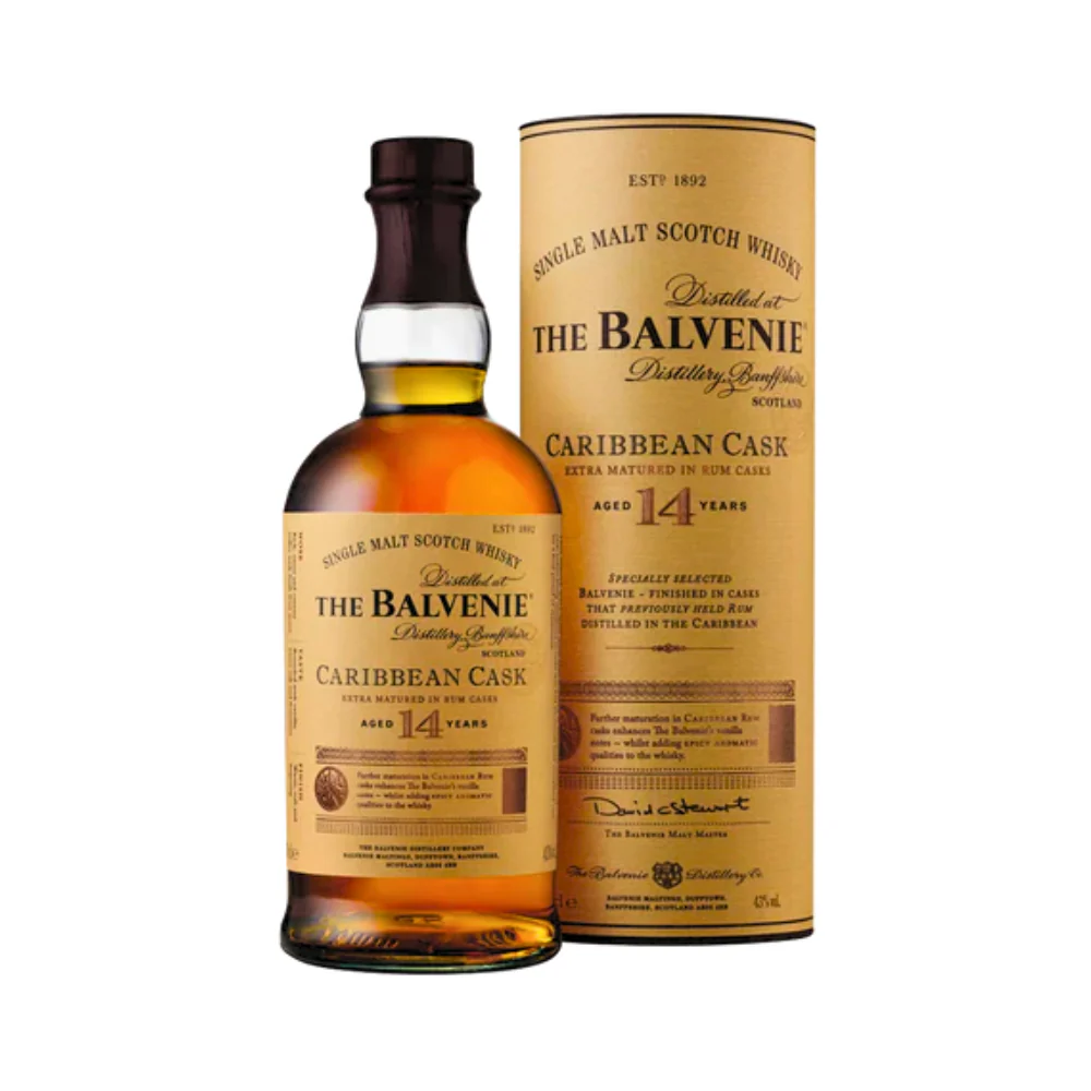 The Balvenie 14 Years Old Single Malt Scotch Whisky 700ml - Image 2