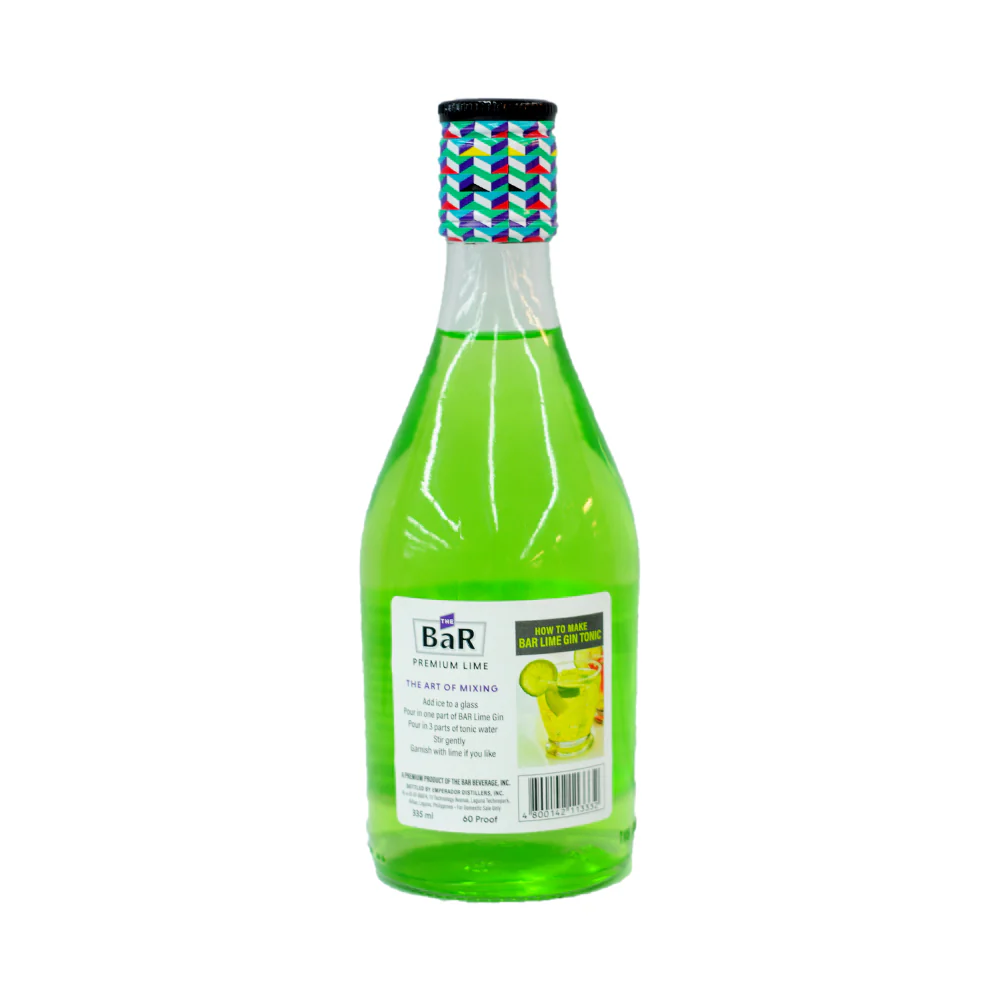 The Bar Lime Gin 335ml - Image 3