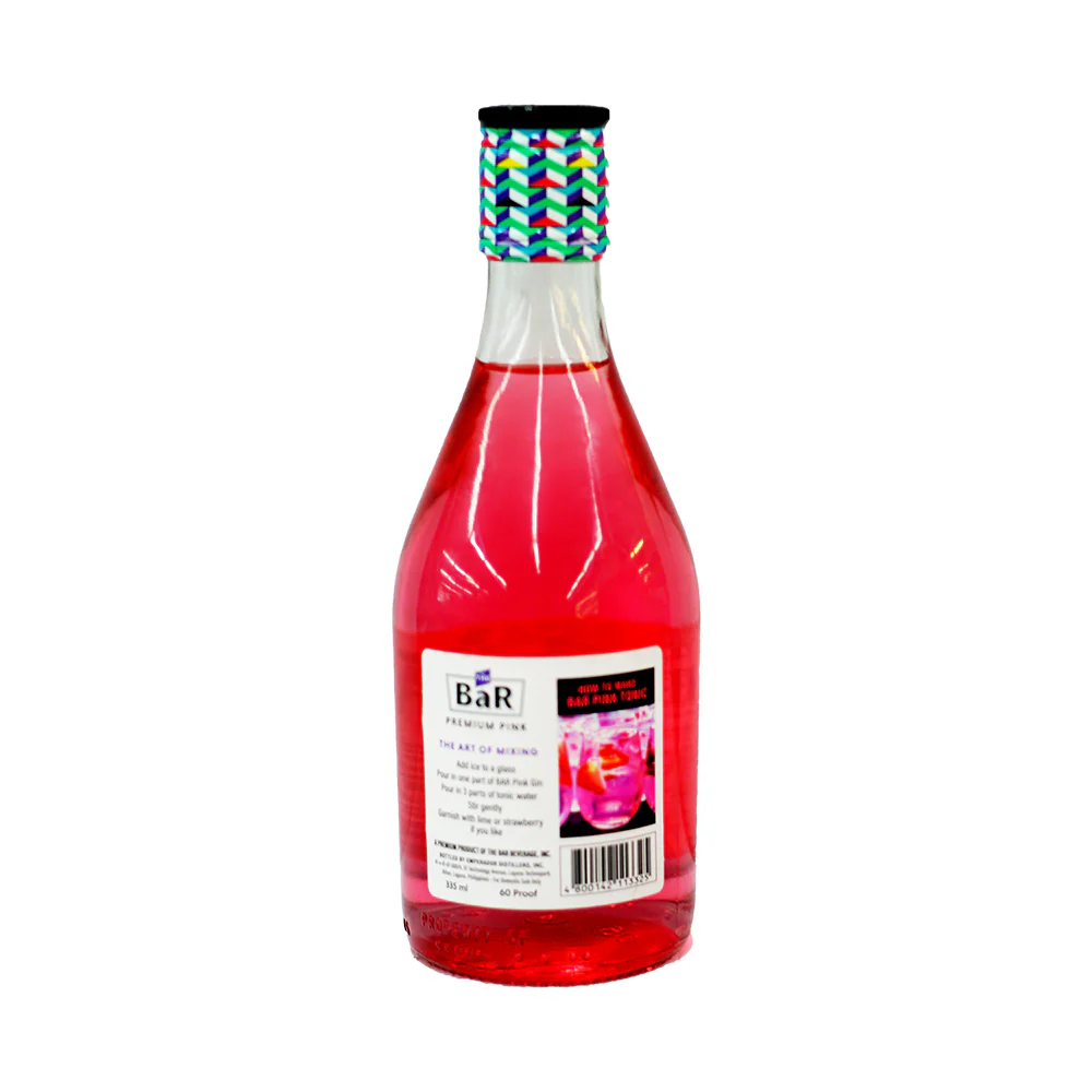 The Bar Pink Gin 335ml - Image 3