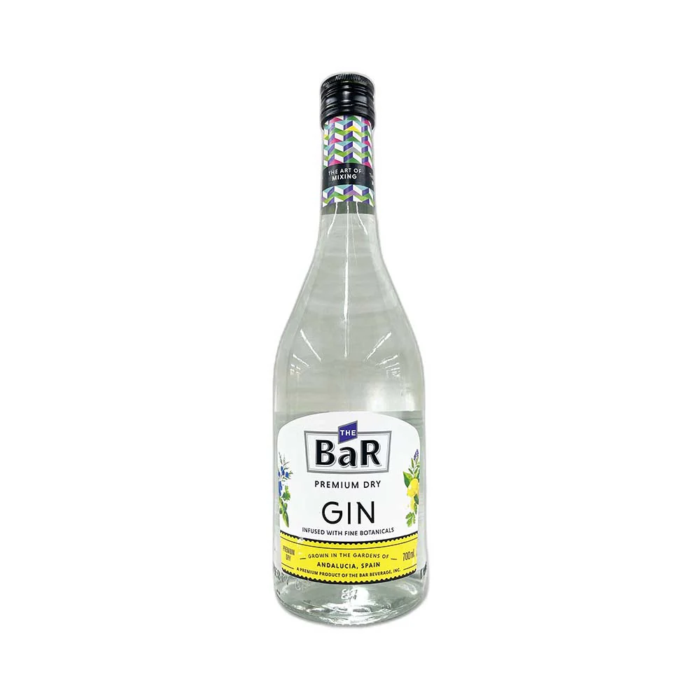 The Bar Premium Dry Gin 700ml - Image 2