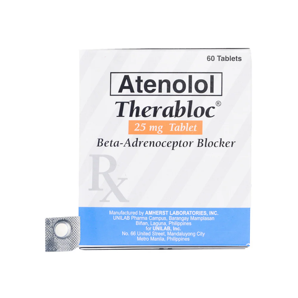 Therabloc Atenolol 25mg Tablet By 1's - Image 2