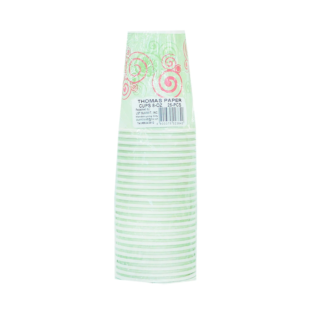 Thomas LST Paper Cups 8oz 25's - Image 2