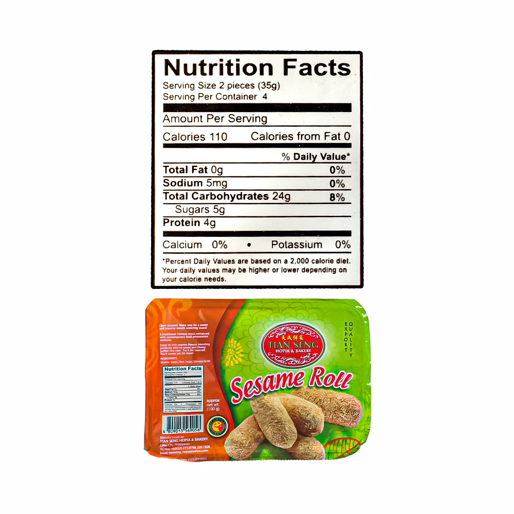Tian Seng Sesame Roll 100g - Image 2