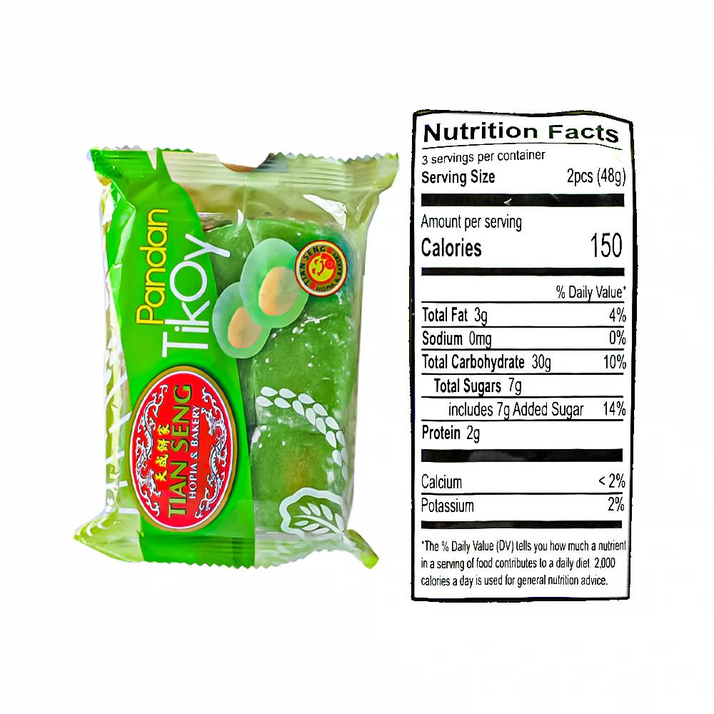 Tian Seng Tikoy Pandan 150g - Image 2