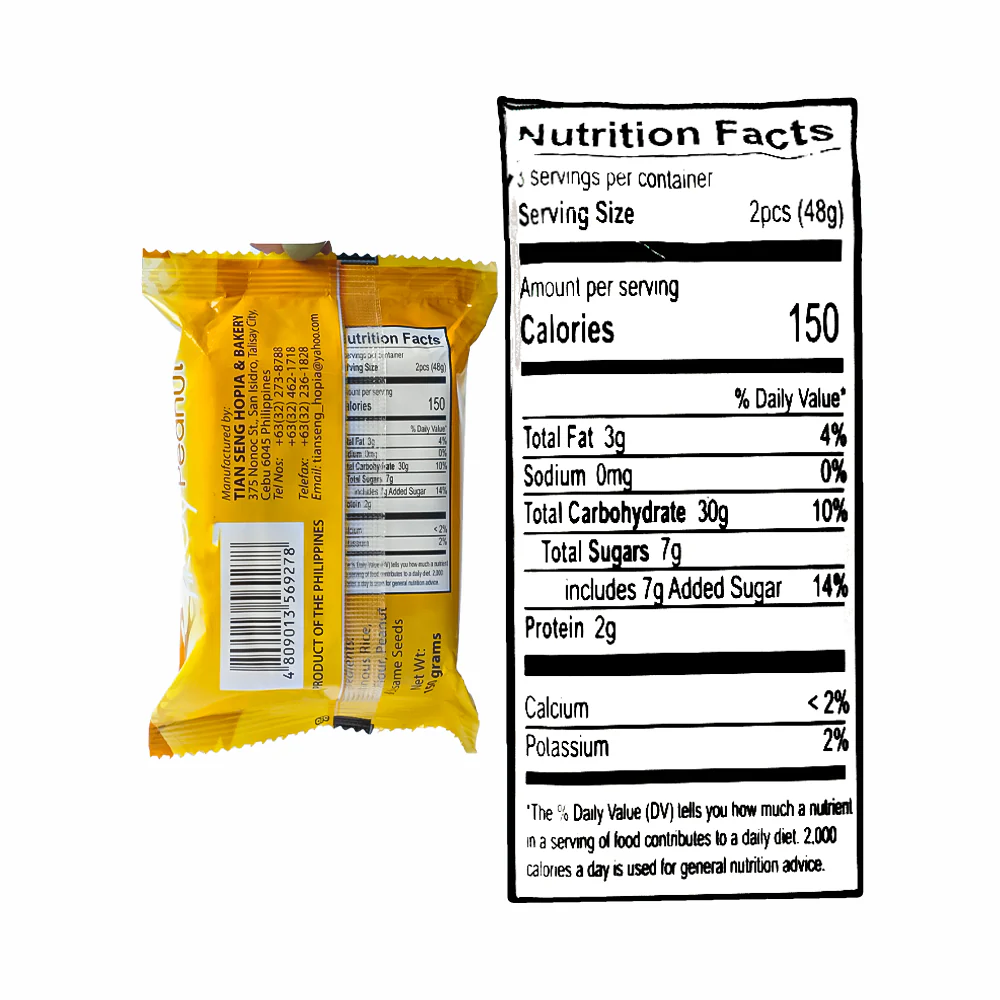 Tian Seng Tikoy Peanut 160g - Image 3