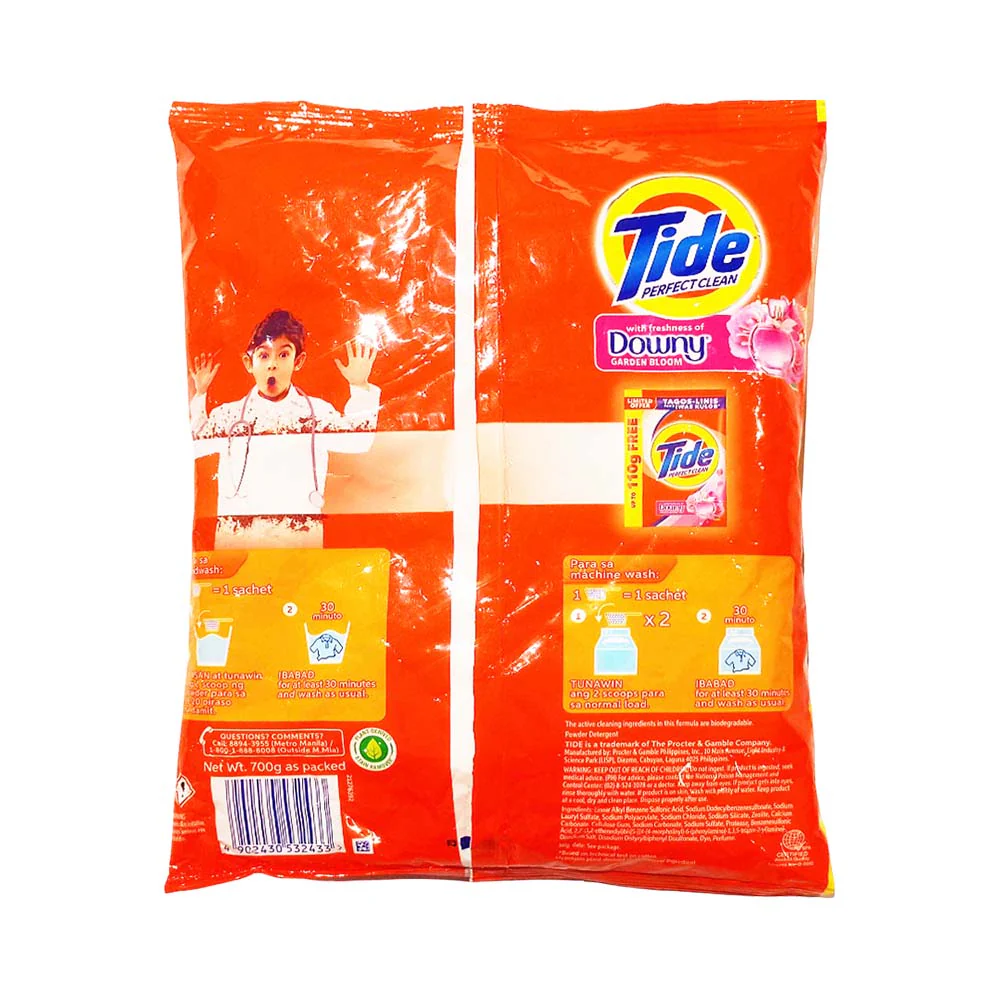 Tide Detergent Powder with Freshness of Downy 700g - Image 2