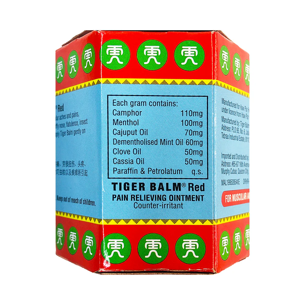 Tiger Balm Red Ointment 30g - Image 2