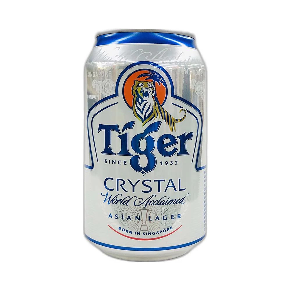 Tiger Crystal Light Beer Can 330ml - Image 2