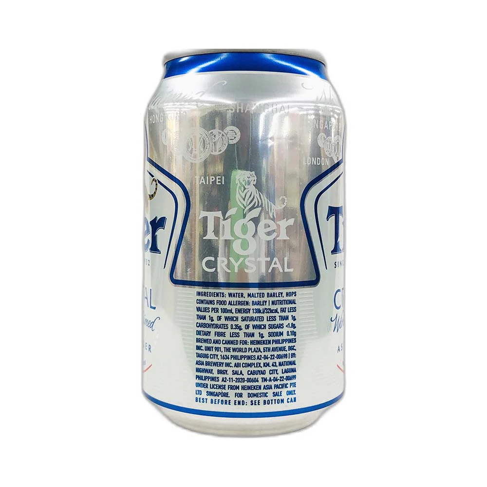 Tiger Crystal Light Beer Can 330ml - Image 3