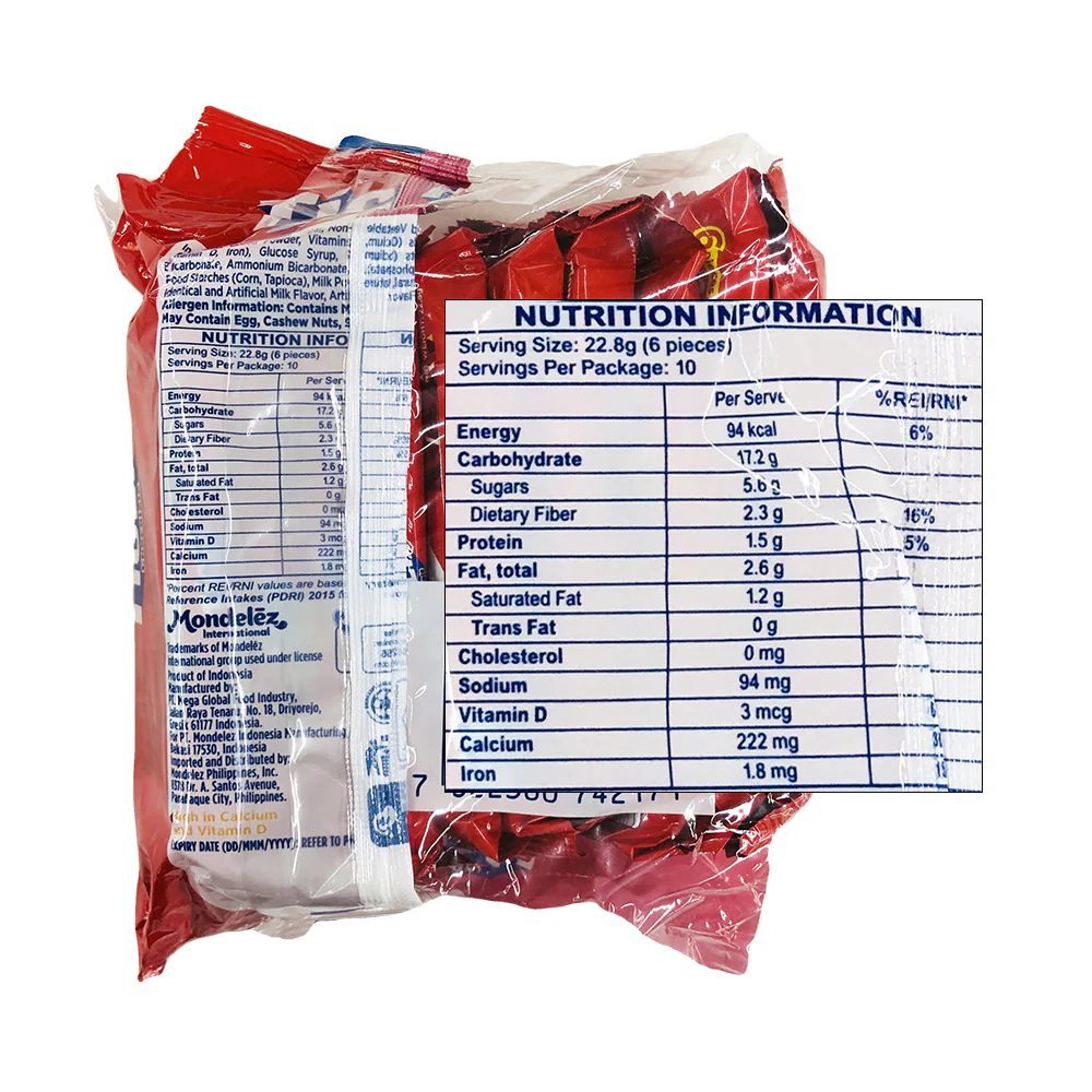 Tiger Energy Biscuit Chocolate 22.8g x 10's - Image 2