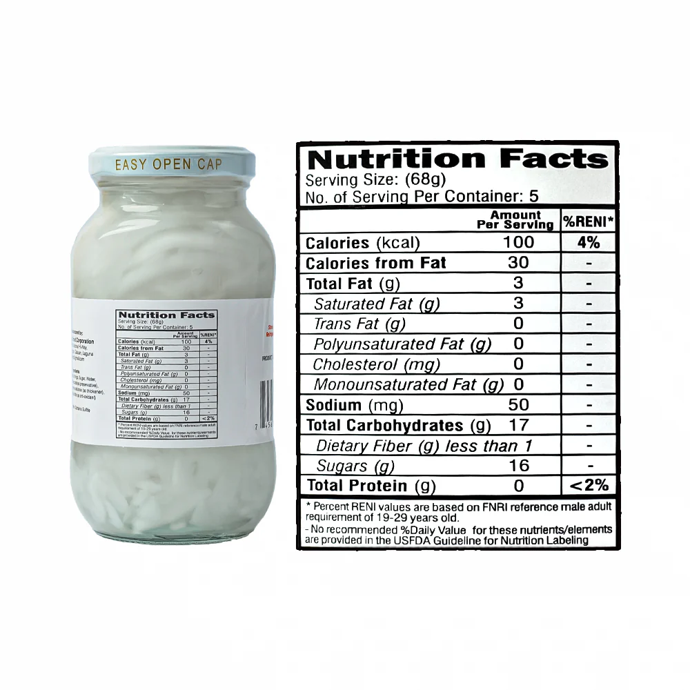 Tita Ely Coconut Strings Macapuno 340g (12oz) - Image 3