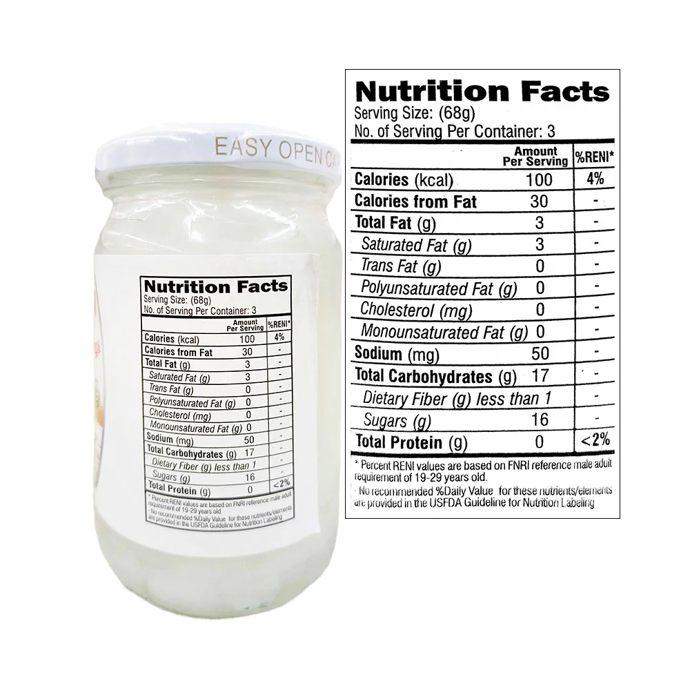 Tita Ely Coconut Strings Macapuno 8oz - Image 2
