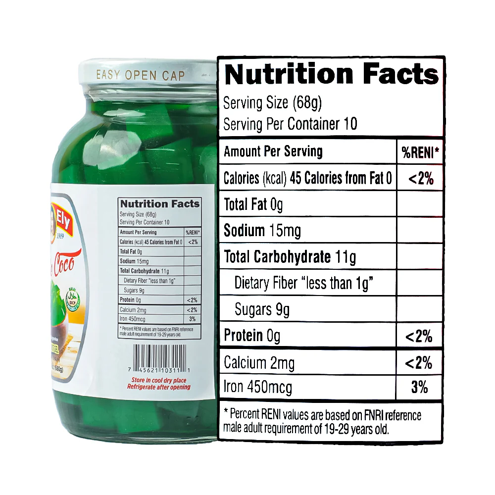 Tita Ely Nata De Coco Green 680g (24oz) - Image 3