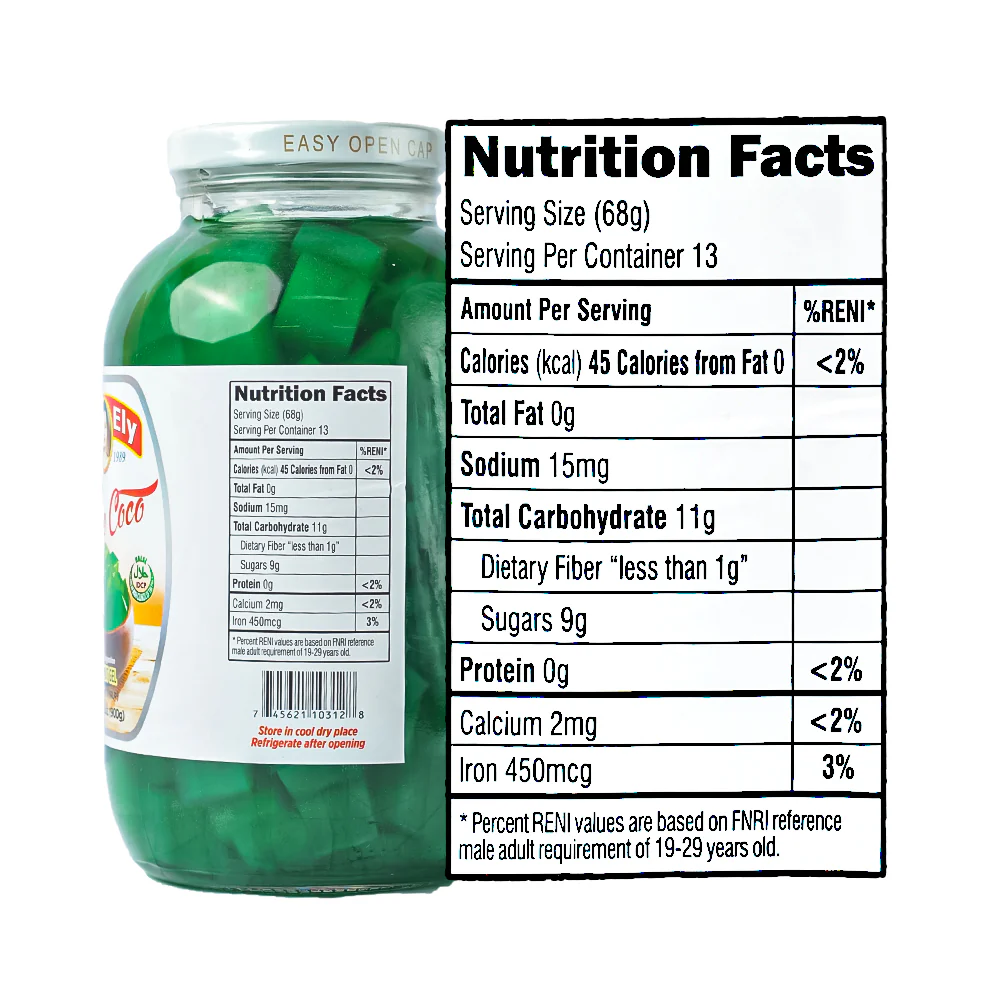 Tita Ely Nata De Coco Green 900g (32oz) - Image 3
