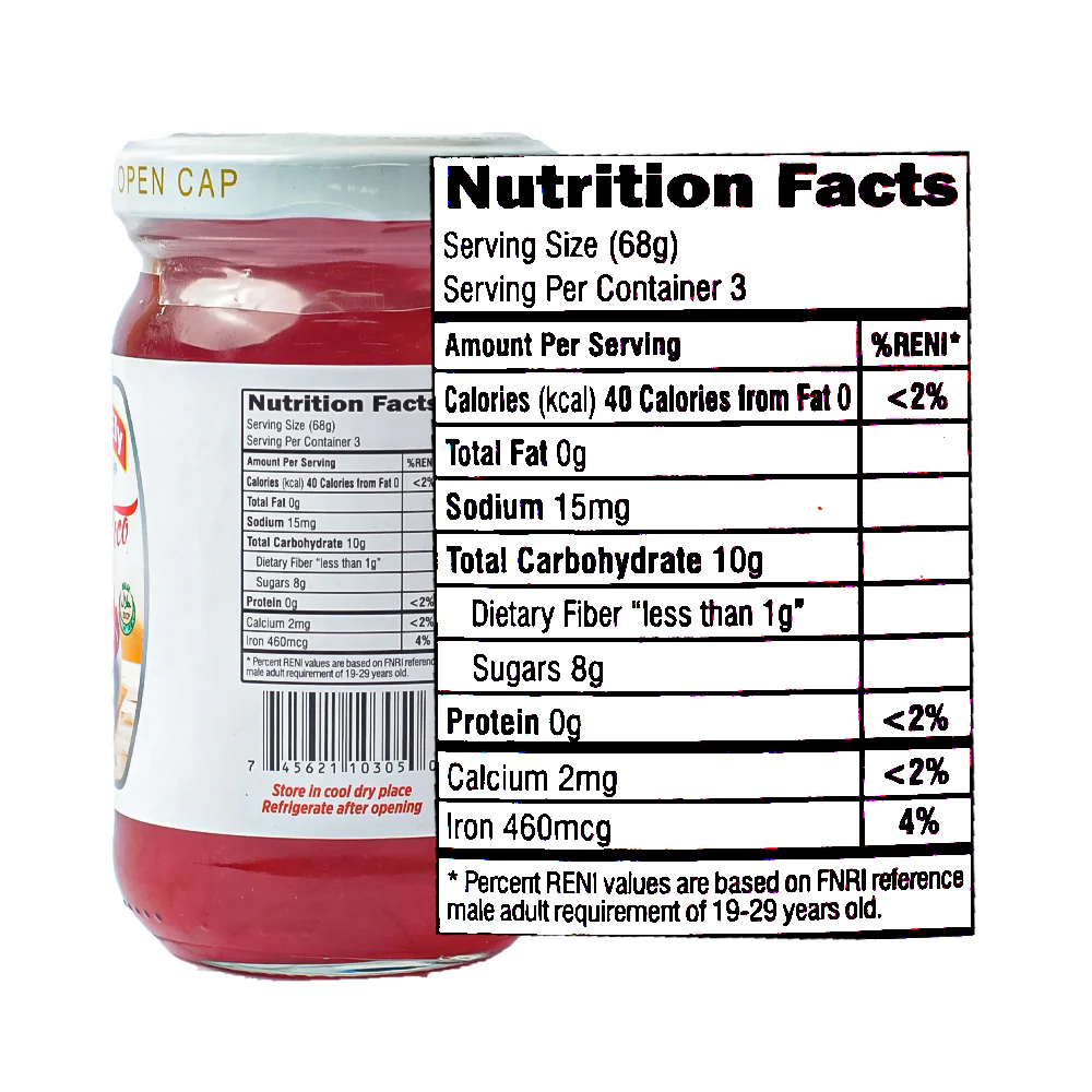 Tita Ely Nata De Coco Red 227g (8oz) - Image 3