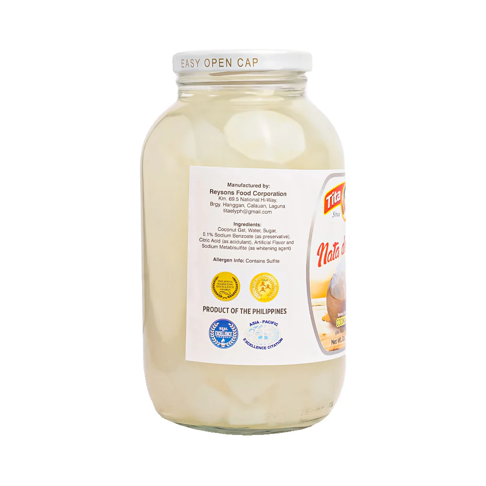 Tita Ely Nata De Coco White 900g (32oz) - Image 2