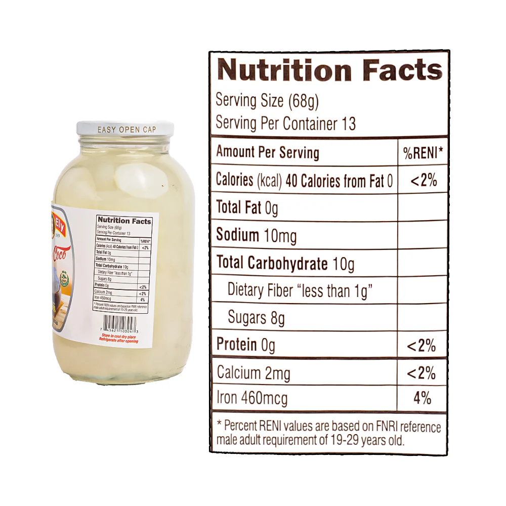Tita Ely Nata De Coco White 900g (32oz) - Image 3