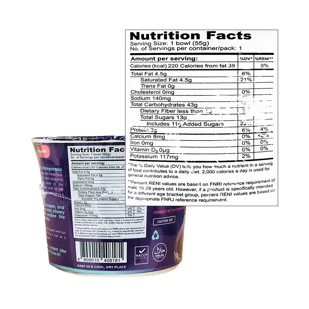 Tita Lulu's Ube Champorado 55g - Image 2