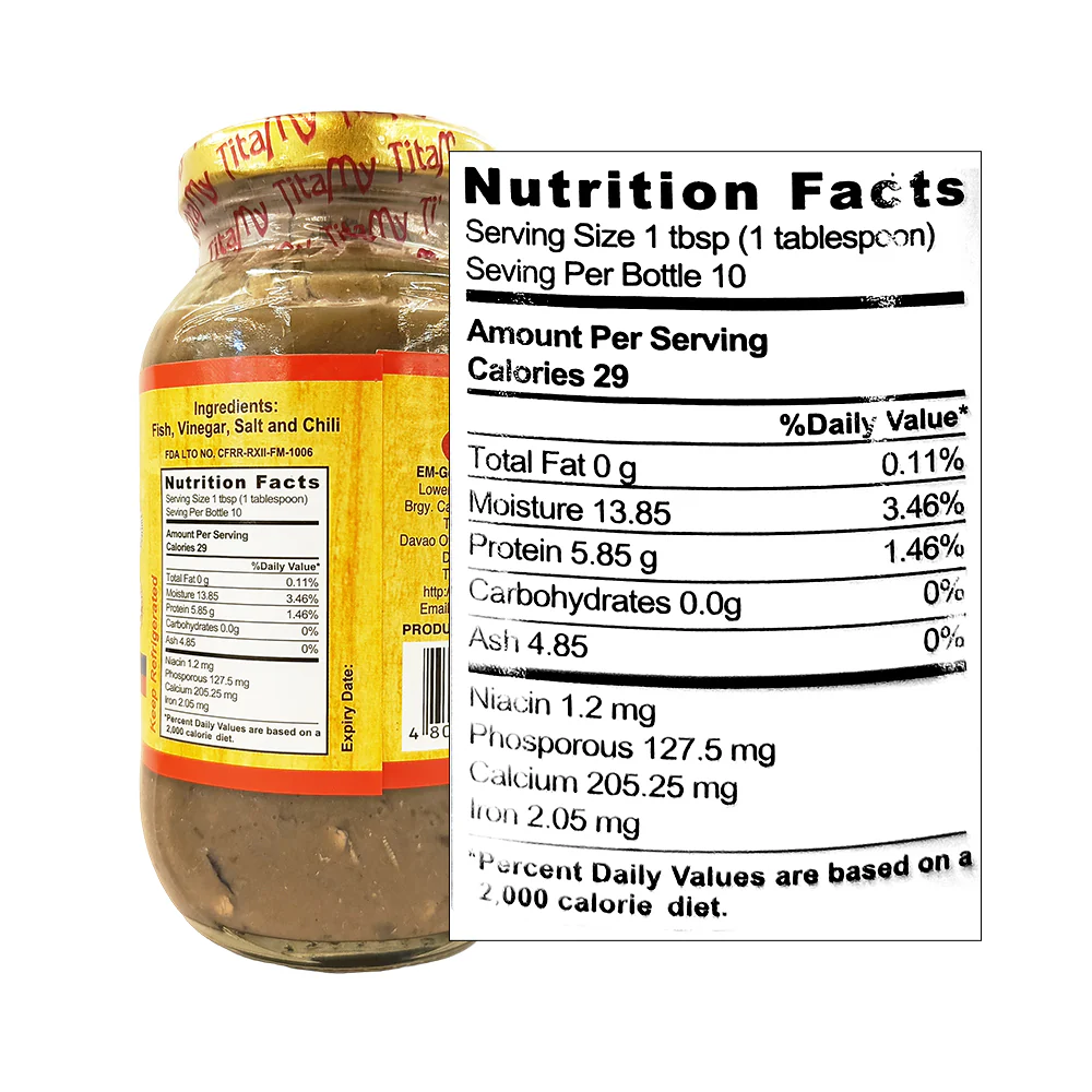 Tita My Ginamos Appetizer Hot 340g - Image 2