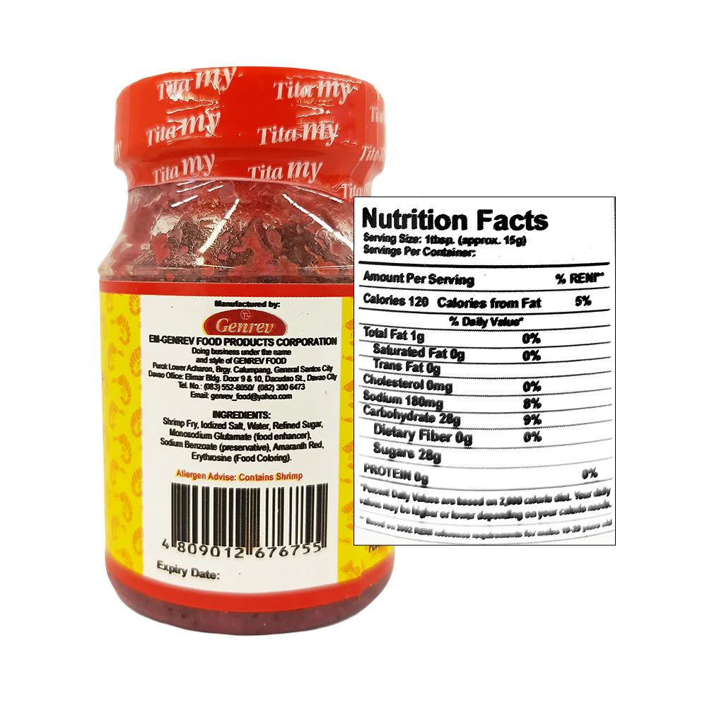 Tita My Steamed Special Alamang Spicy 260g - Image 2