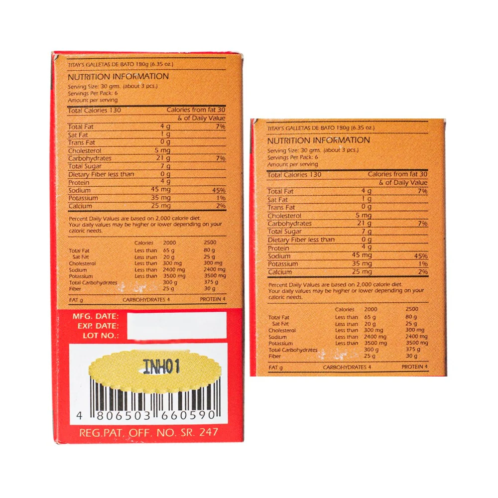 Titay's Galletas De Bato 180g - Image 3