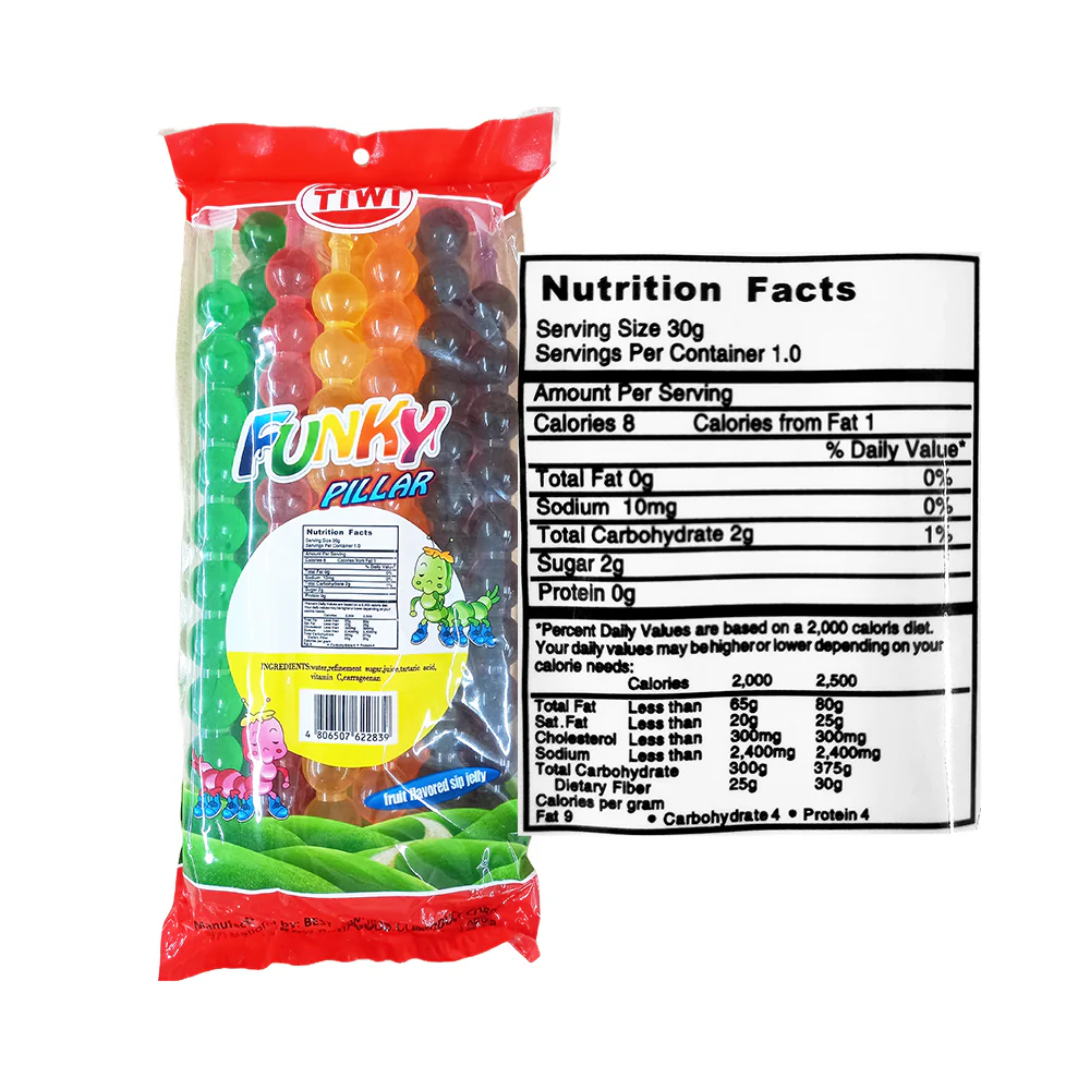 Tiwi Funky Fruit Jelly Pillar 10's - Image 2