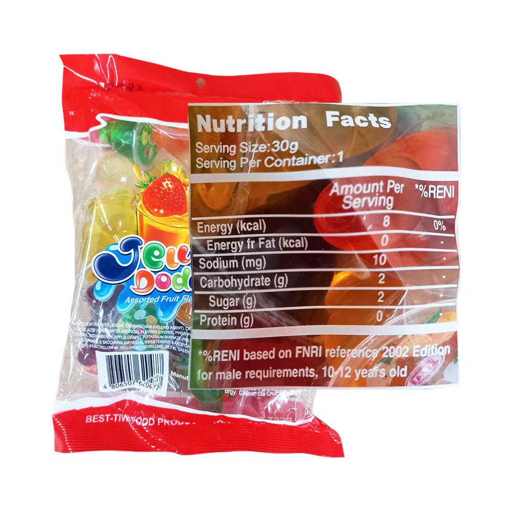 Tiwi Jelly Dodo Assorted Fruit Flavor 30's - Image 2