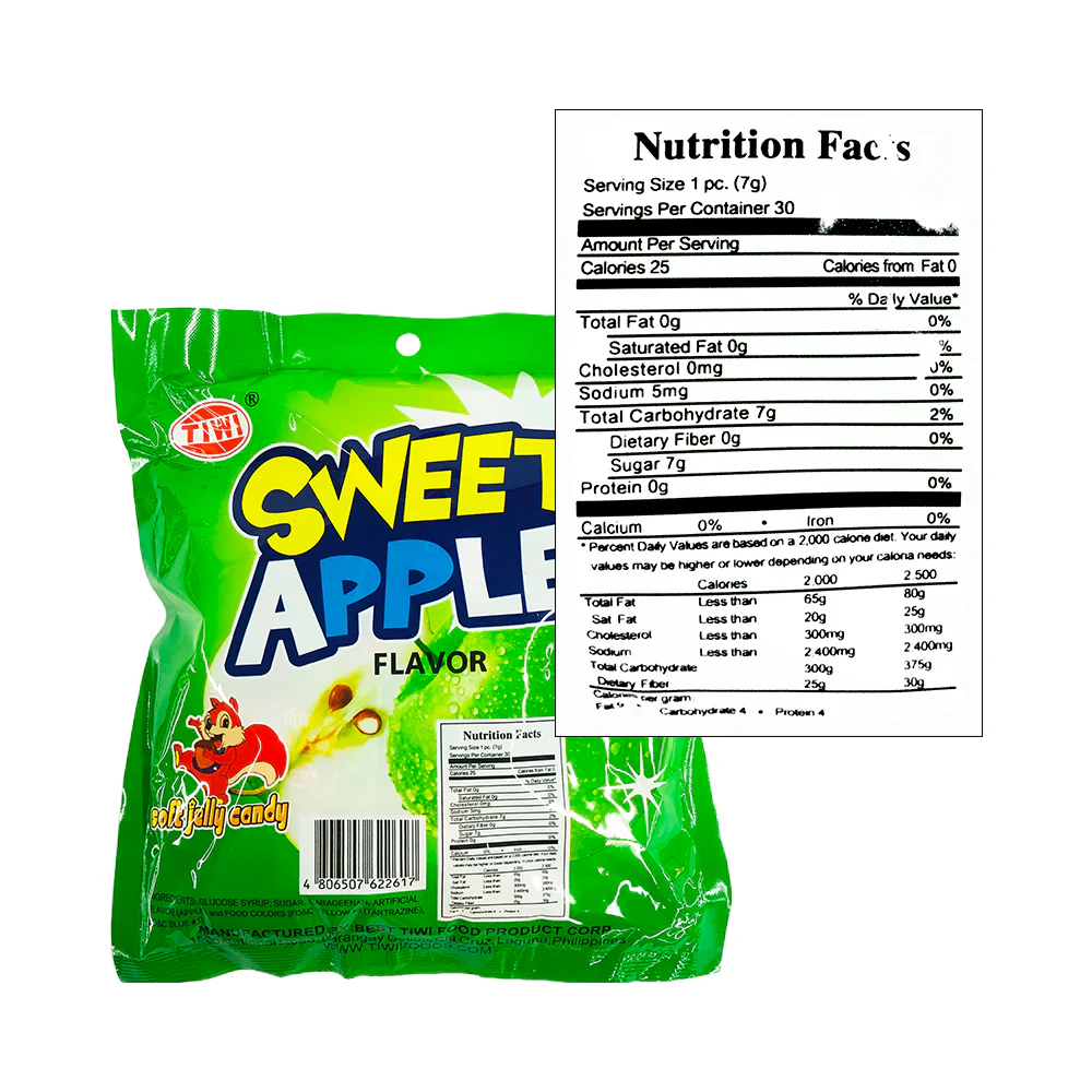 Tiwi Sweet Jelly Apple 30's - Image 2