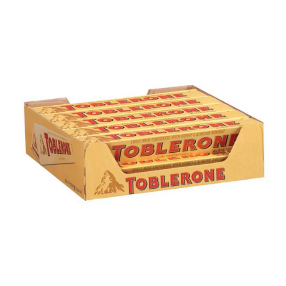 Toblerone Milk Chocolate 100g x 20's - Image 3