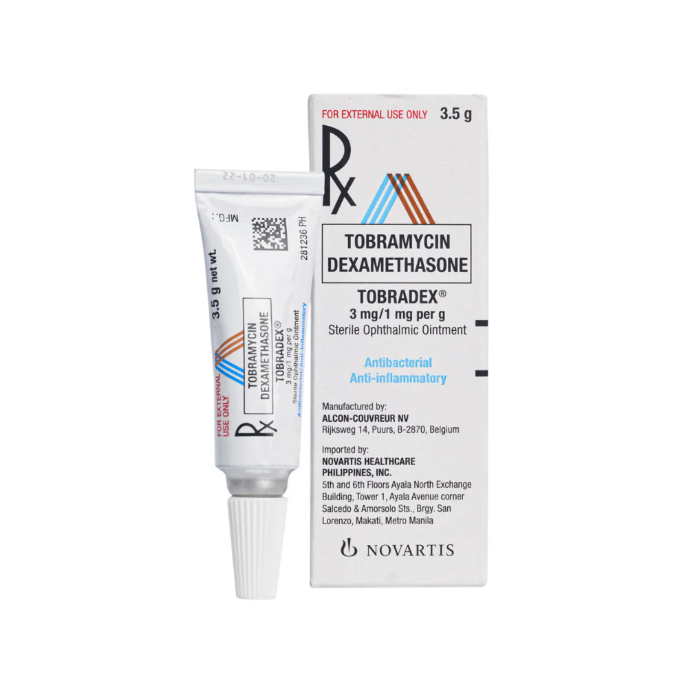 Tobradex 3mg/1mg Ointment 3.5g - Image 2
