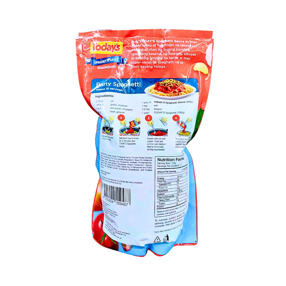 Today's Spaghetti Sauce 900g - Image 2