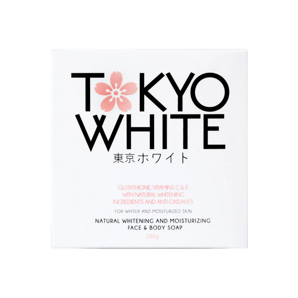 Tokyo White Natural Whitening And Moisturizing Face And Body Soap 100g - Image 2
