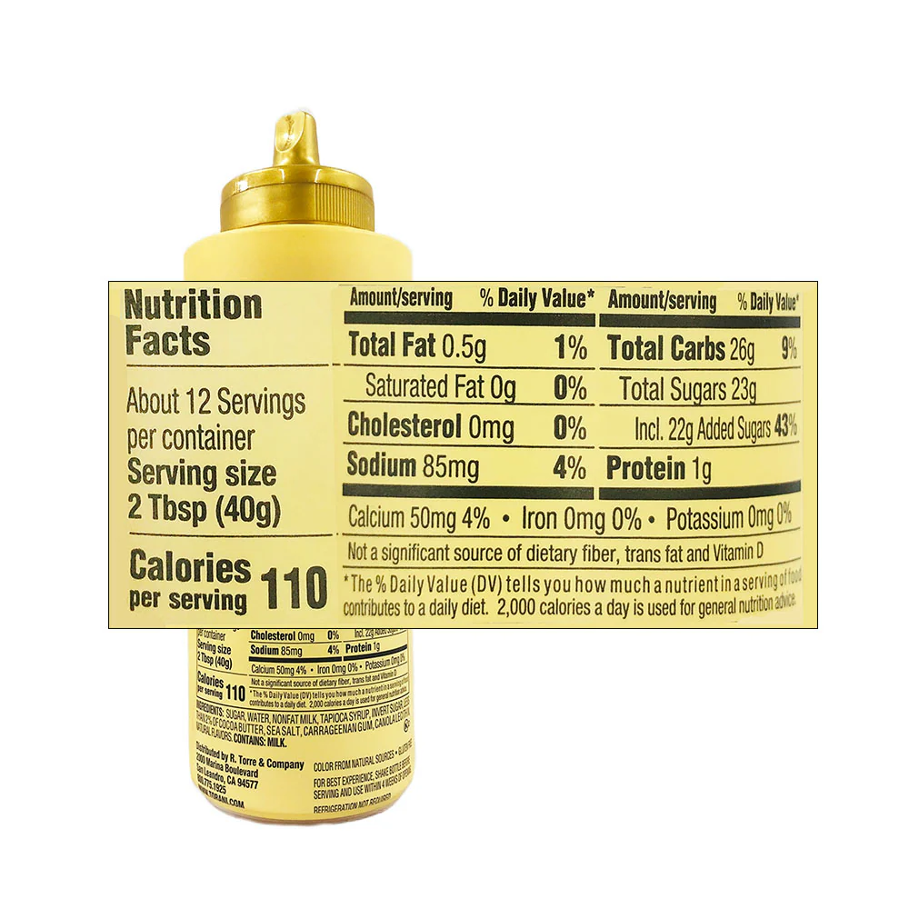Torani Flavoring Syrup 468g (16.5oz) - Image 2