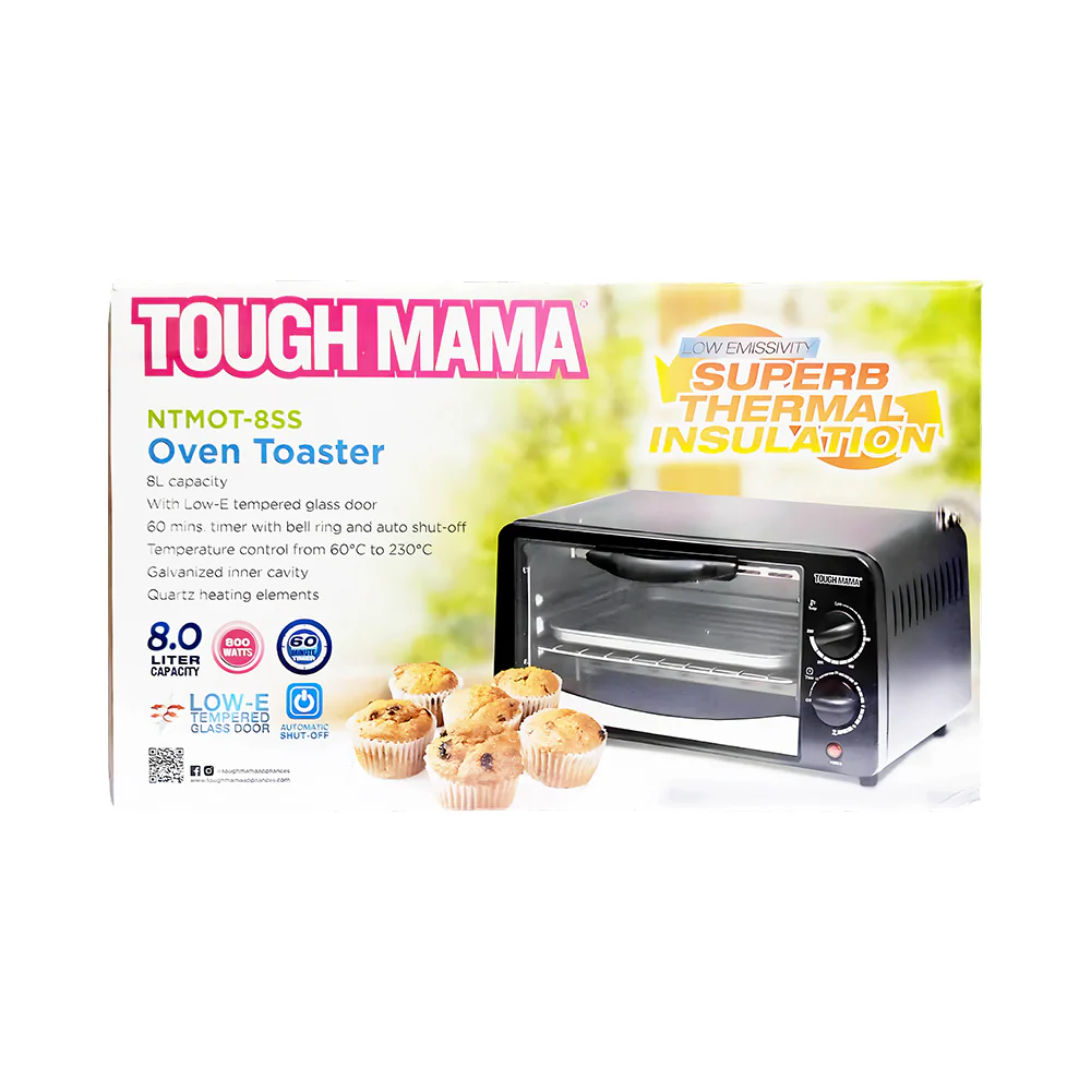 Tough Mama Oven Toaster Stainless 8L - Image 2