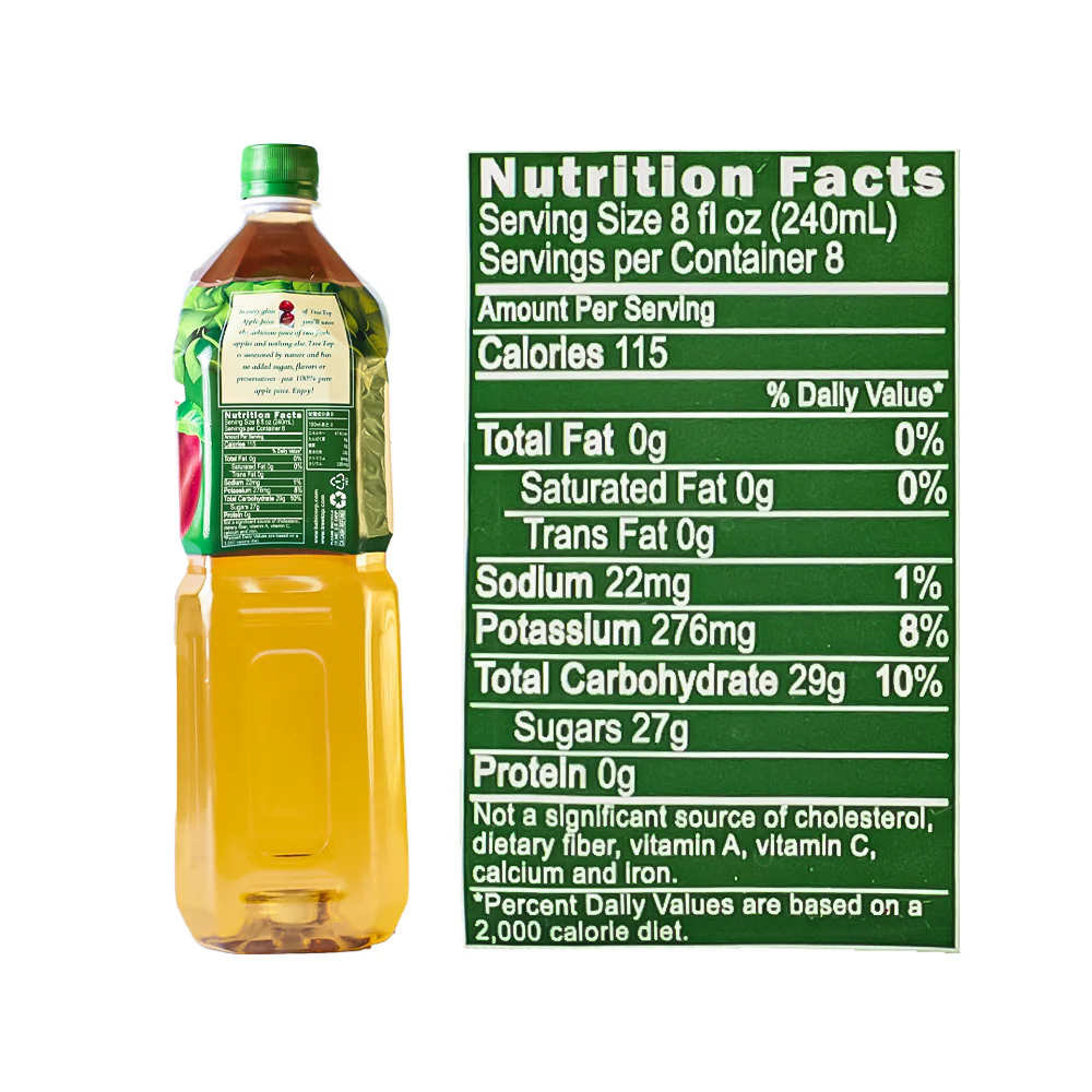 Tree Top 100% Juice Apple 2L - Image 2