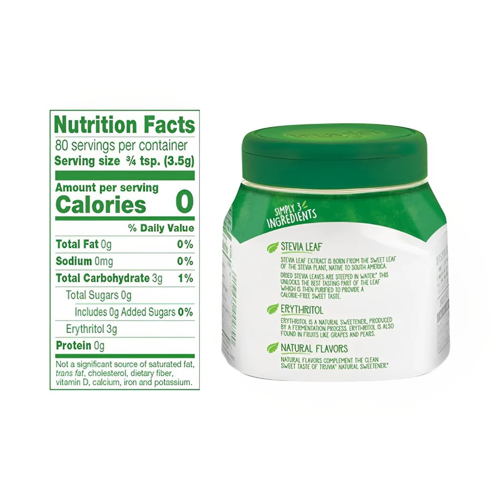 Truvia Calorie Free Sweetener Stevia Leaf 280g (9.8oz) - Image 2